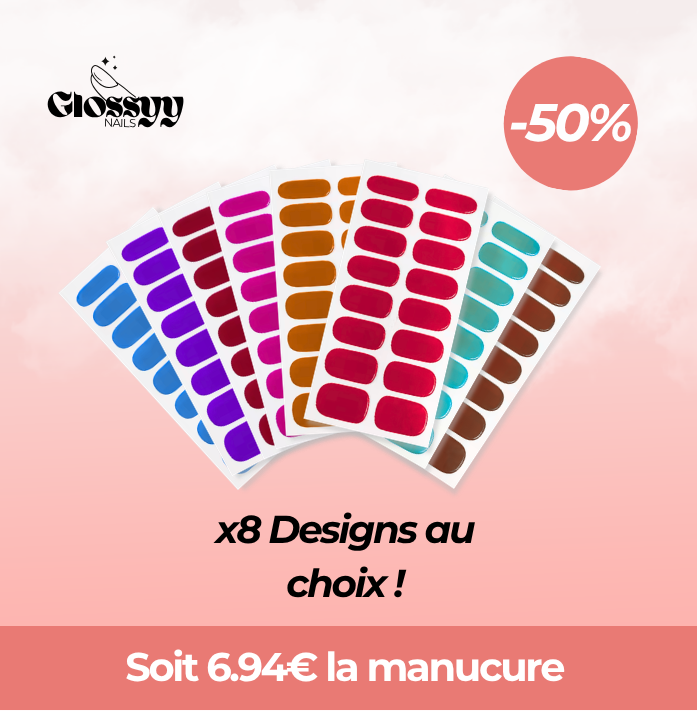 Coffret de 8 Glossyy Nails