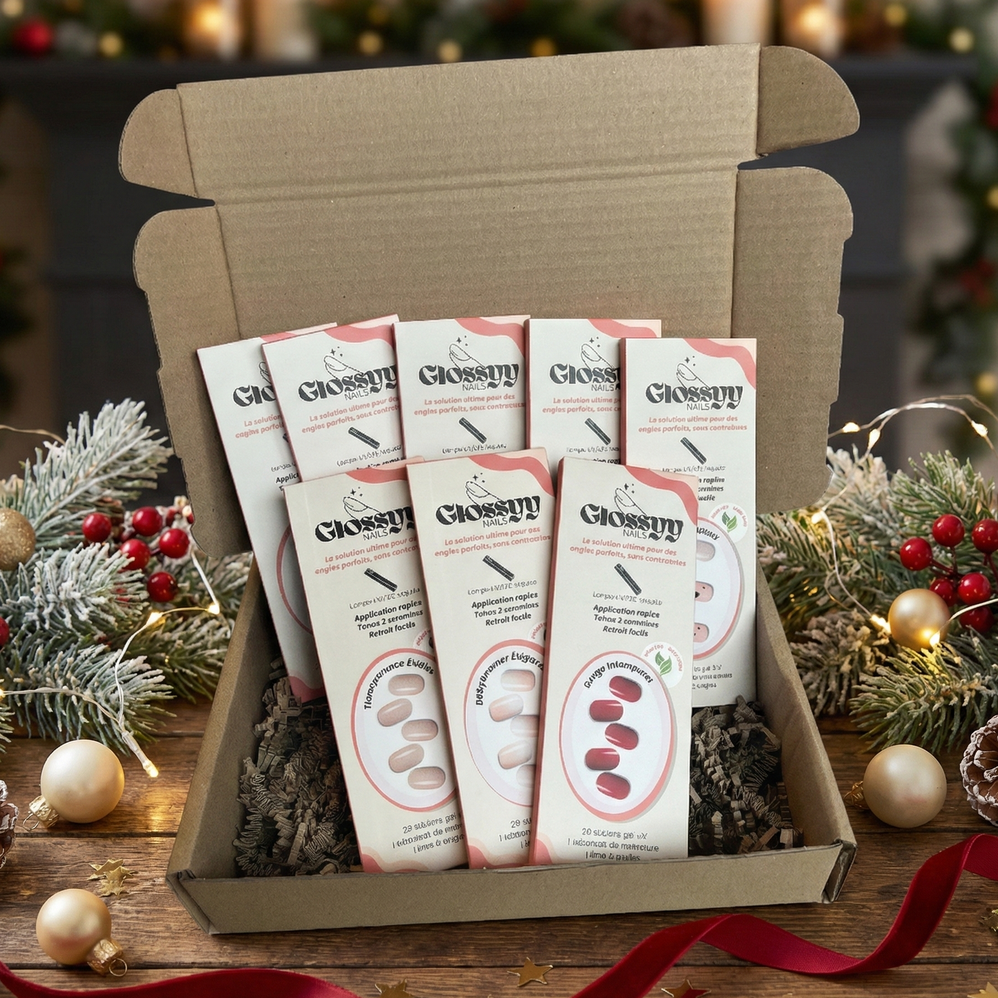 Coffret de 8 Glossyy Nails